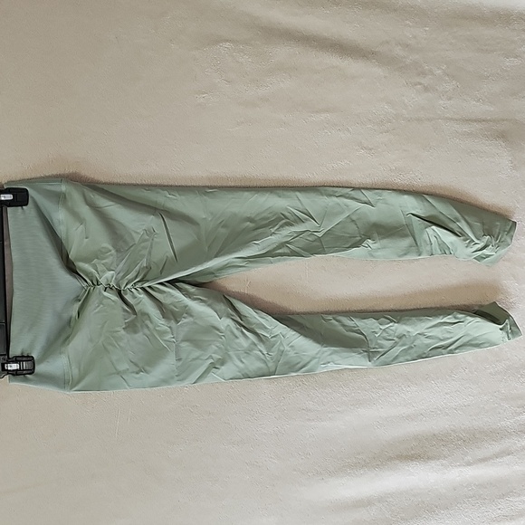 Whitney Simmons Rib Waist Gymshark Leggings Limited Edition Moss Green L NWT - Picture 6 of 6